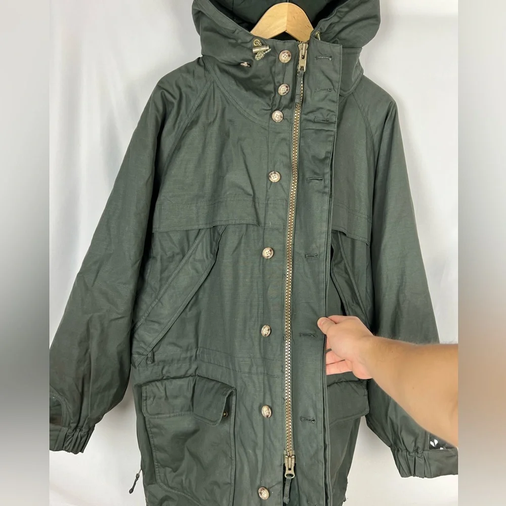 Willis & Geiger Military Ripstop Utility Cargo Hooded Parka Men’s L Heavyweight - Picture 10 of 16